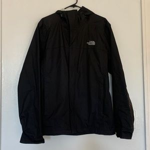 NORTH FACE MENS RAIN JACKET (LARGE)